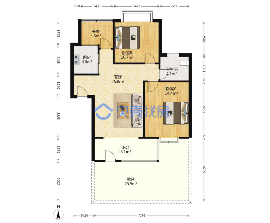 恭喜吳叔42萬拍下四方錦城92平法拍房一套，附贈40平大露臺，撿漏超過五十萬，恭喜恭喜。