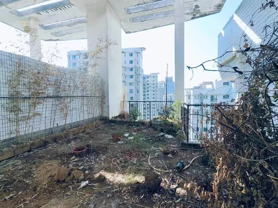 （超大露臺頂復）珠江花城桂苑法拍房8棟1107房